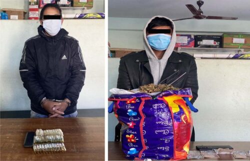 लागु औषधसहित २ जना पक्राउ