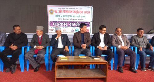 लेखनाथ महोत्सवमा नेपाली बस्तुको छुट्टै पेभिलियन