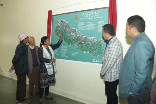 पोखरा पर्वतीय संग्रहालयमा ‘काटोग्राफिक म्याप’