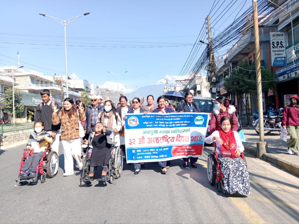 पोखरामा अब बन्ने पूर्वाधार सबै अपांगमैत्रीः मेयर आचार्य