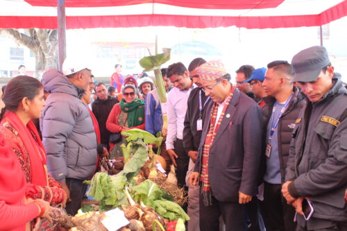 महानगरस्तरीय कृषि जैविक विविधता मेला तथा कन्दमूल एवं परिकार प्रदर्शनी सकियाे