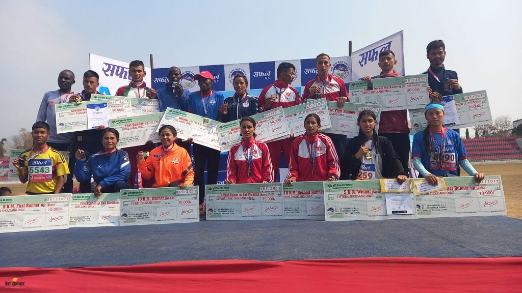 पोखरा म्याराथनमा धावकको कोटा निर्धारण, खुलामा १६० जना मात्रै दौडने