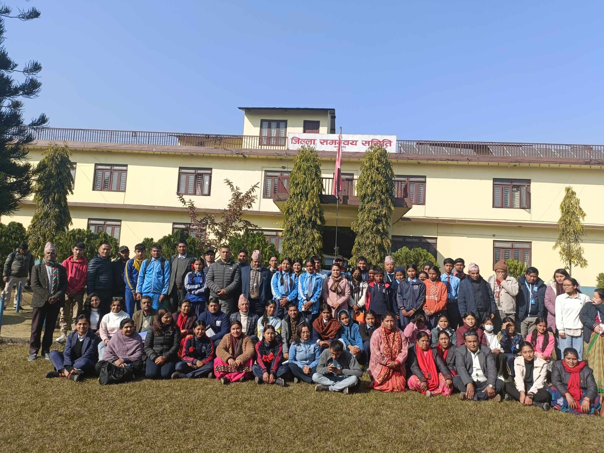जिल्ला समन्वय समिति कास्की र बाल क्लबहरूबिच अन्तरक्रिया