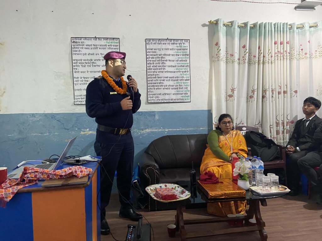 पोखरामा लागुऔषध नियन्त्रणसम्बन्धी विद्यार्थीलाई सचेतना