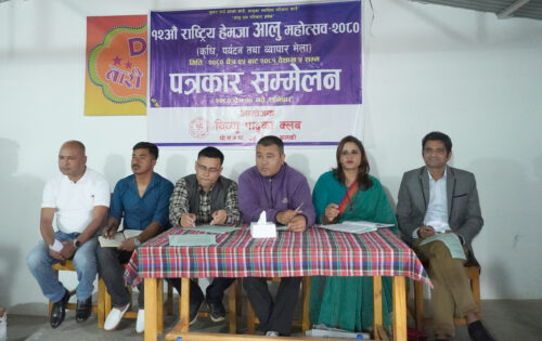 हेमजामा राष्ट्रिय हेमजा आलु महोत्सव हुँदै
