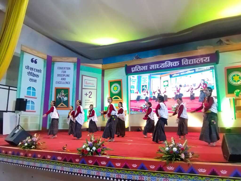 प्रतिभाका विद्यार्थीलाई विदाई कार्यक्रम