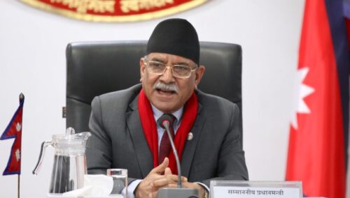 प्रधानमन्त्री दाहालले आज संसदमा विश्वासको मत लिँदै