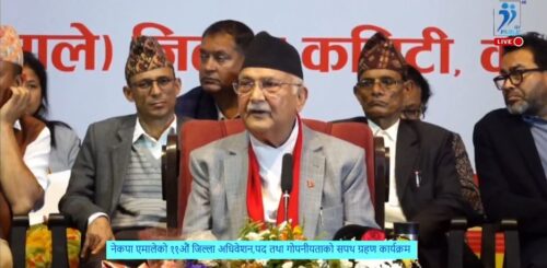 देशलाई ठीक बाटोमा बढाएपछि मात्रै चौतारीमा बसेर सुस्केरा हाल्ने समय पाउँछु: केपी ओली