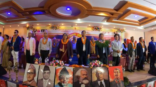 पदाधिकारी चयन गर्न नसकेपछि लम्बियो एमाले नवलपुरको अधिवेशन