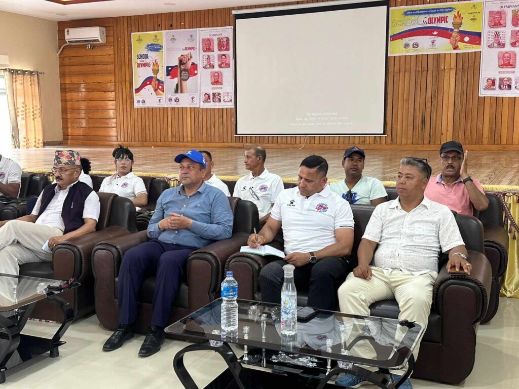 नवलपुरमा ‘स्कुल टु ओलम्पिक’ कार्यक्रम