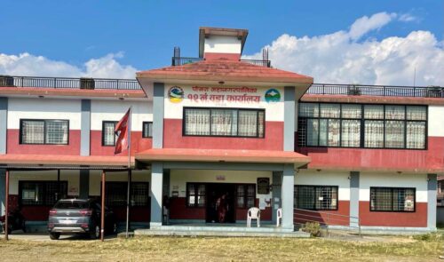 पोखरा १२: आत्मनिर्भर बनाउन महिलालाई एक महिने सीप सिकाउँदै