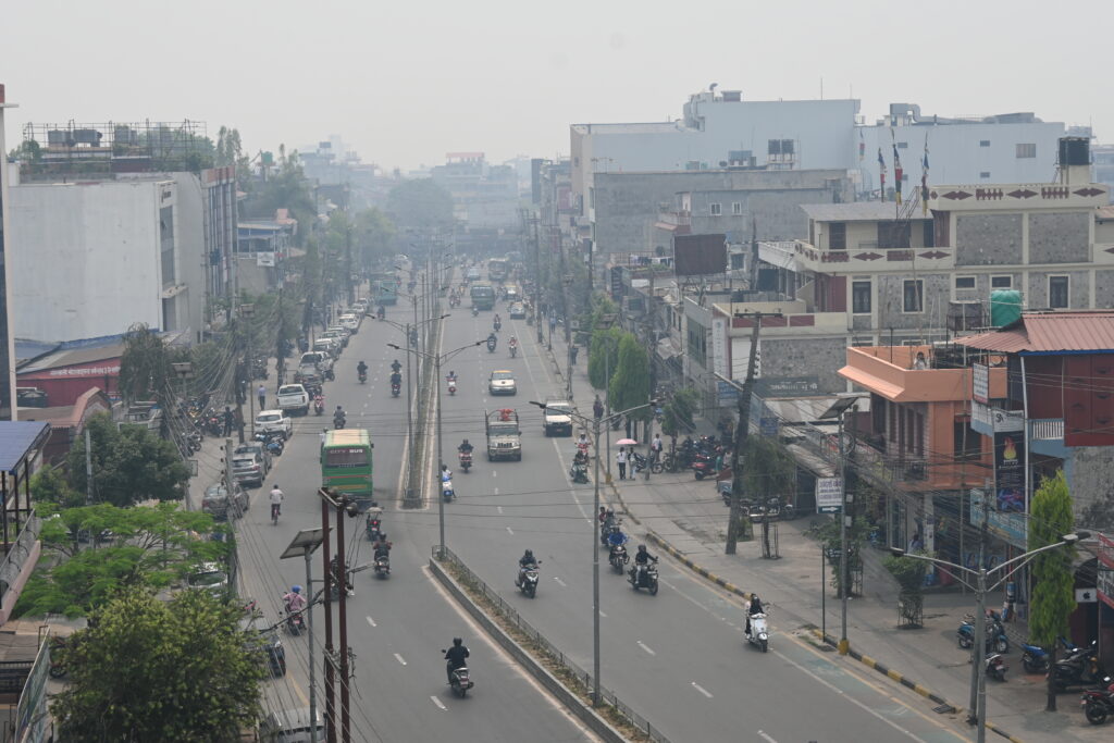 पोखराको वायु प्रदुषण उच्च