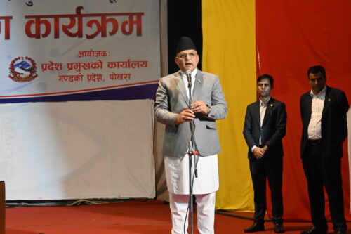 गण्डकीमा मुख्यमन्त्री पाण्डेसहित दुई मन्त्रीले लिए सपथ
