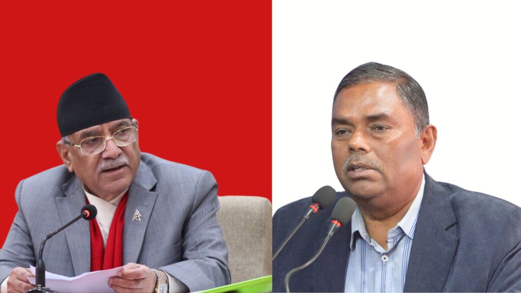 उपेन्द्र यादवलाई राजीनामा दिन प्रधानमन्त्रीको सन्देश