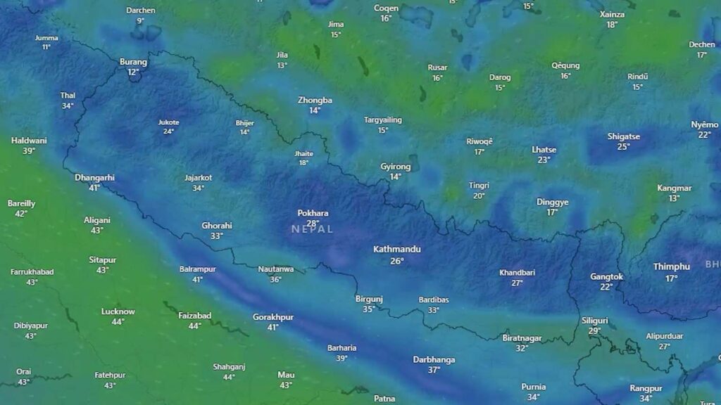 मनसुन पूर्ण सक्रिय, आज सातै प्रदेशमा पानी पर्ने