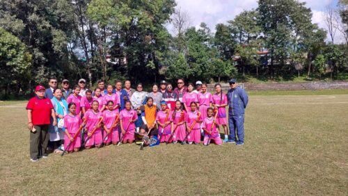 प्रदेश स्तरीय हक्की प्रतियोगिताको तयारी पुरा