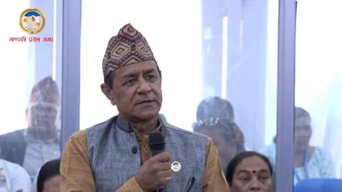 सरकारलाई रूलिङ गर्न सभामुखसँग सांसद पाठकको माग