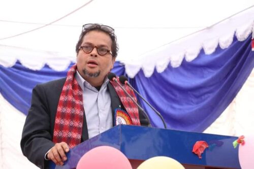 तनहुँकाे मेयर पदका उम्मेदवार दीपकराज जाेशीले मागे ज्यूधनकाे सुरक्षा