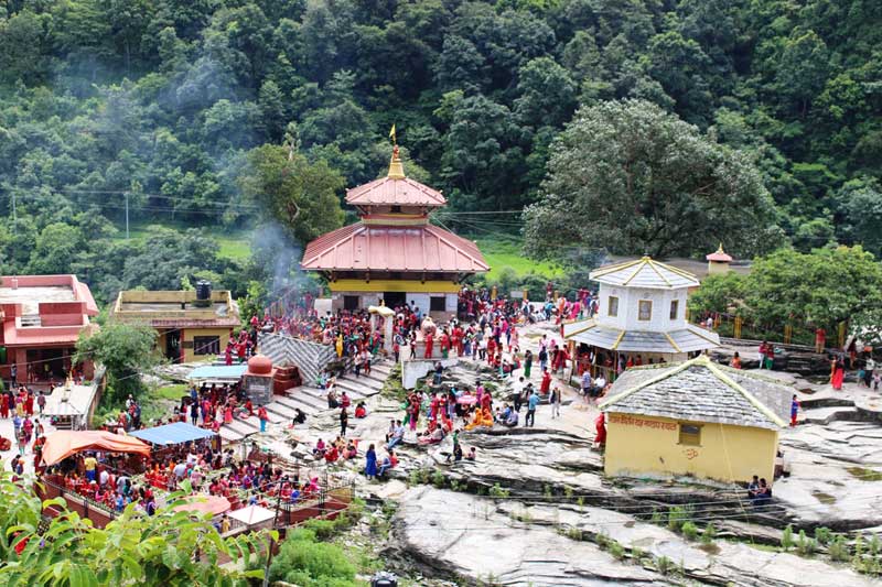 म्याग्दीको गलेश्वरधाममा धार्मिक पुस्तकालय स्थापना