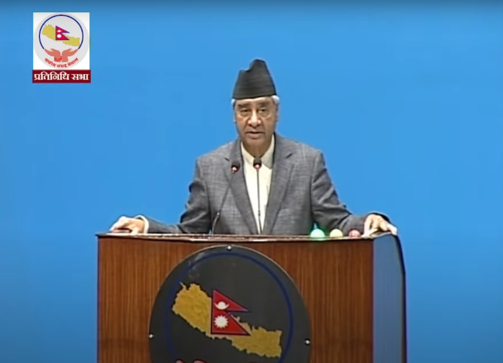 स्थिर सरकारका लागि पहिलो र दोस्रो ठूला दल मिलेका हौं : देउवा