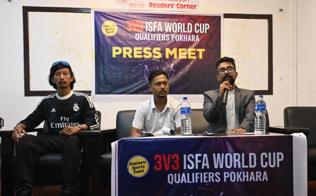 पोखरामा शनिबारदेखि ‘थ्री भर्सेस थ्र्री’ स्ट्रीट फुटबल विश्वकपको छनोट