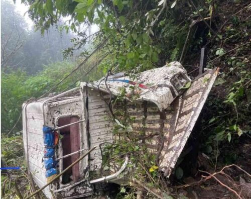 म्याग्दीमा बोलेरो जीप दुर्घटना हुँदा एक जनाको मृत्यु