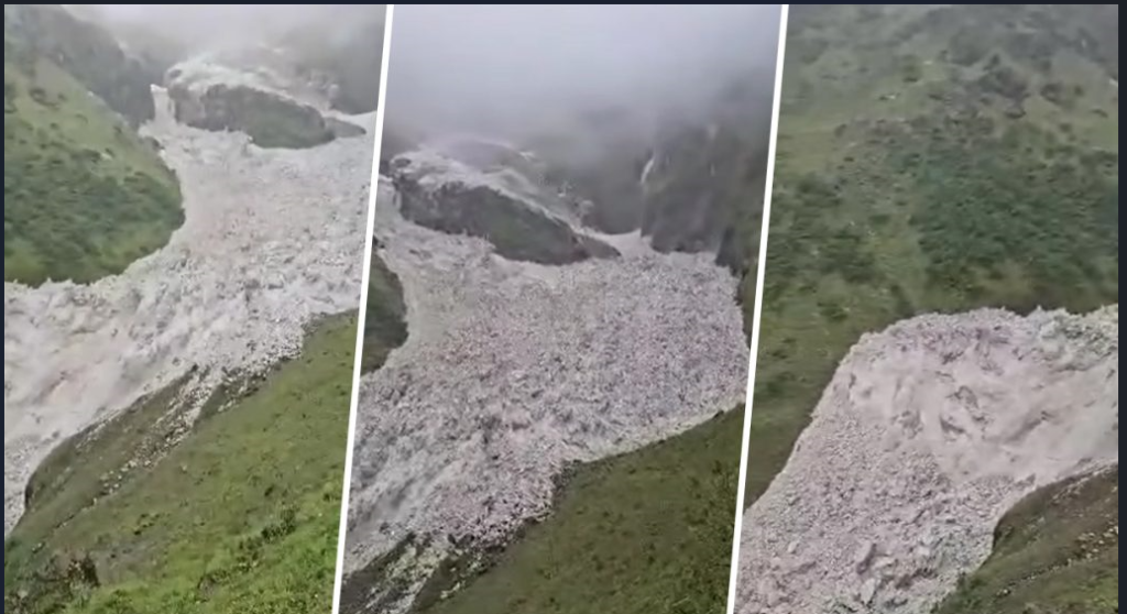 हिमपहिरोले मुस्ताङको बोक्सीखोला थुनियो