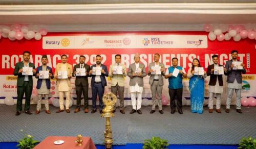 रोट्रयाक्ट डिष्ट्रिक ३२९२ नेपाल भुटानको प्रेसिडेन्ट नाइट पोखरामा सम्पन्न