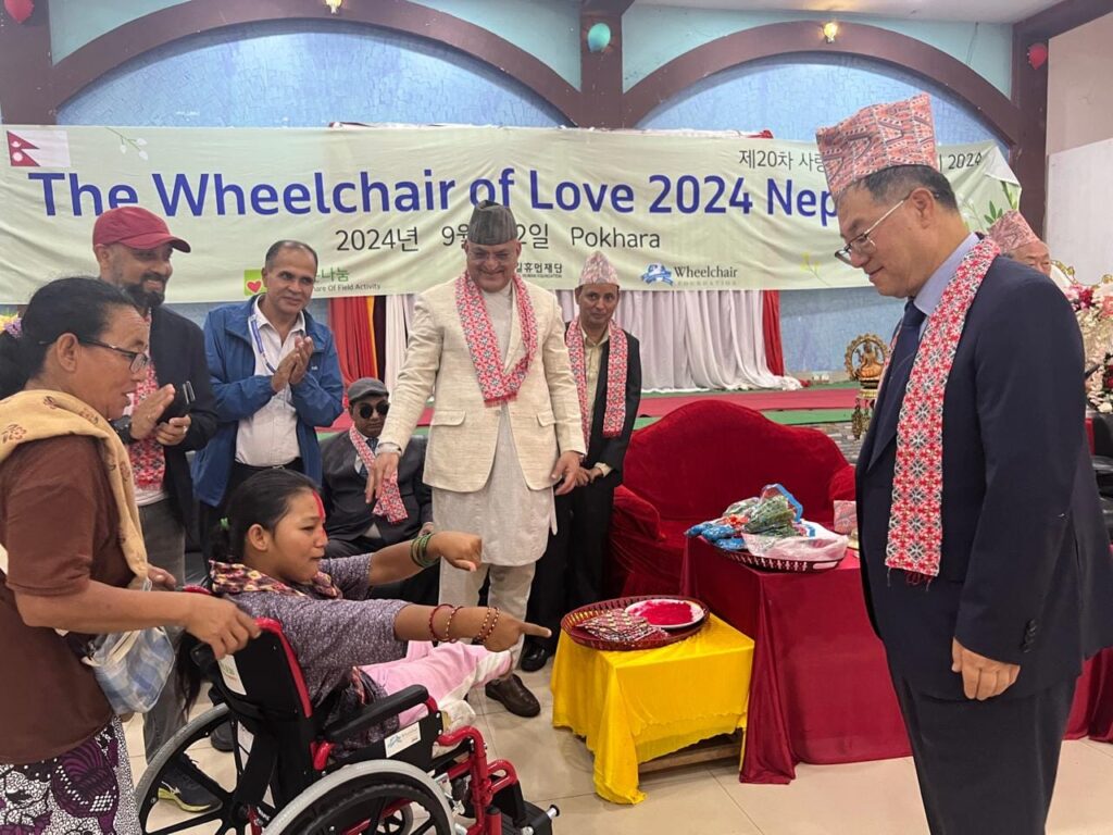 अपाङ्गताको क्षेत्र प्राथमिकतामा छ, यो मुद्वामा सरकार संवेदनशील छ : मुख्यमन्त्री पाण्डे