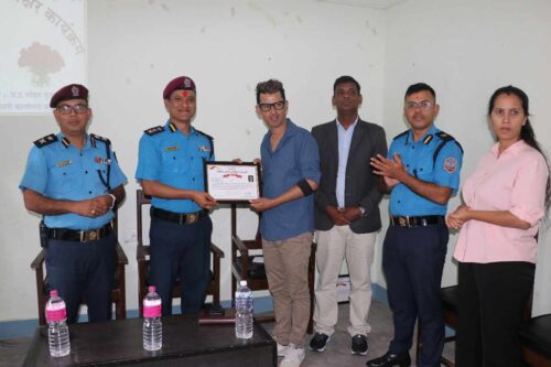 पब्लिककर्मी अमृतकुमार भट्टराई सम्मानित