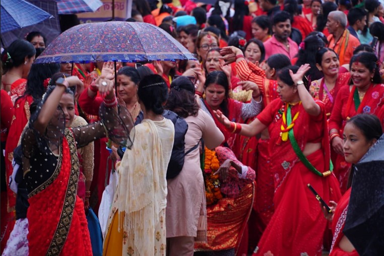 आज हरितालिका तीज पर्व मनाइँदै