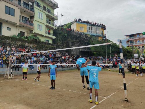 पाेखरामा क्लवस्तरीय भलिबलका ५ खेलहरू सम्पन्न