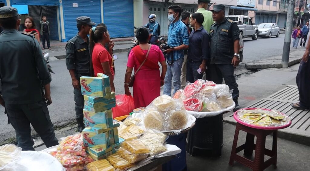 पोखरा महानगरले ग¥यो तिहार लक्षित अनुगमन