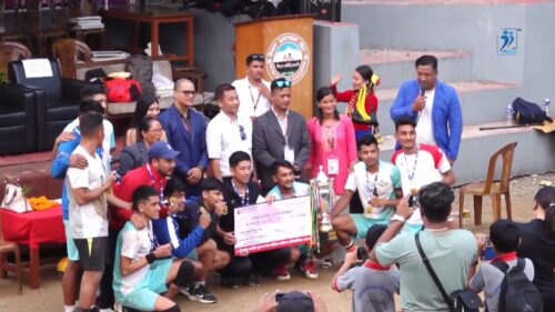 नदीपुर भलिबलमा पुरुषतर्फ गलकोट, महिलातर्फ धादिङ च्याम्पियन