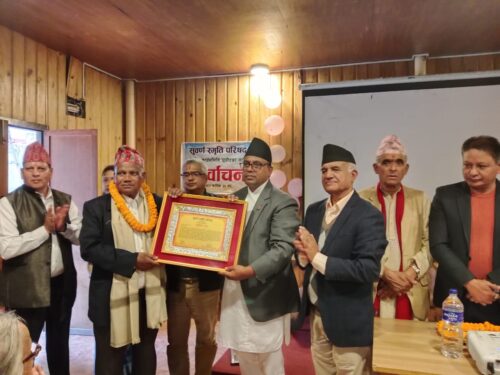 सुवर्ण शम्शेर लोकतान्त्रिक राजनीतिलाई चलायमान गराउने नेता हुनुहुन्थ्यो : मन्त्री पाण्डे