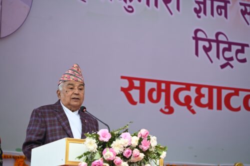 नेपाल पूर्वीय दर्शन, ज्ञान र परम्पराको स्रोत हो : राष्ट्रपति पौडेल