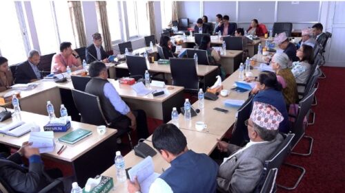 दुई संसदीय समितिको बैठक बस्दै