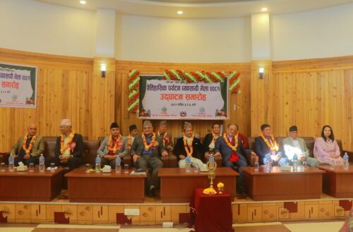 गोरखामा पहिलोपटक ‘ऐतिहासिक पर्यटन व्यवसायी भेला २०८१’ सुरु