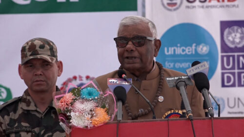 अपाङ्गता भएका व्यक्तिहरुलाई आवश्यक सहायता सामग्री सरकारले उपलब्ध गराउँछः मन्त्री सुडी