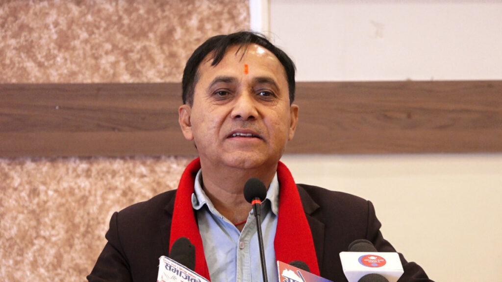 एउटै प्रधानमन्त्रीले पाँच वर्ष नेतृत्व गर्नसक्ने गरी संविधान संशोधन हुनुपर्छः महामन्त्री शर्मा