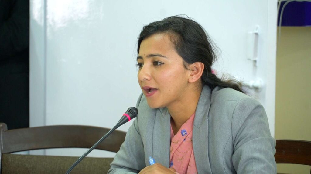सूचनाको हक सम्बन्धि सामान्य जानकारीसम्म नहुँदा हकबाट वन्चित हुनुपर्यो : सांसद तोसिमा कार्की