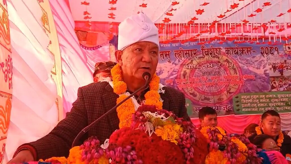 दुई बर्ष भित्रमा लमजुङका सबै घरमा फोजी नेट सूविधा पुर्याउँछु : सञ्चारमन्त्री गुरुङ