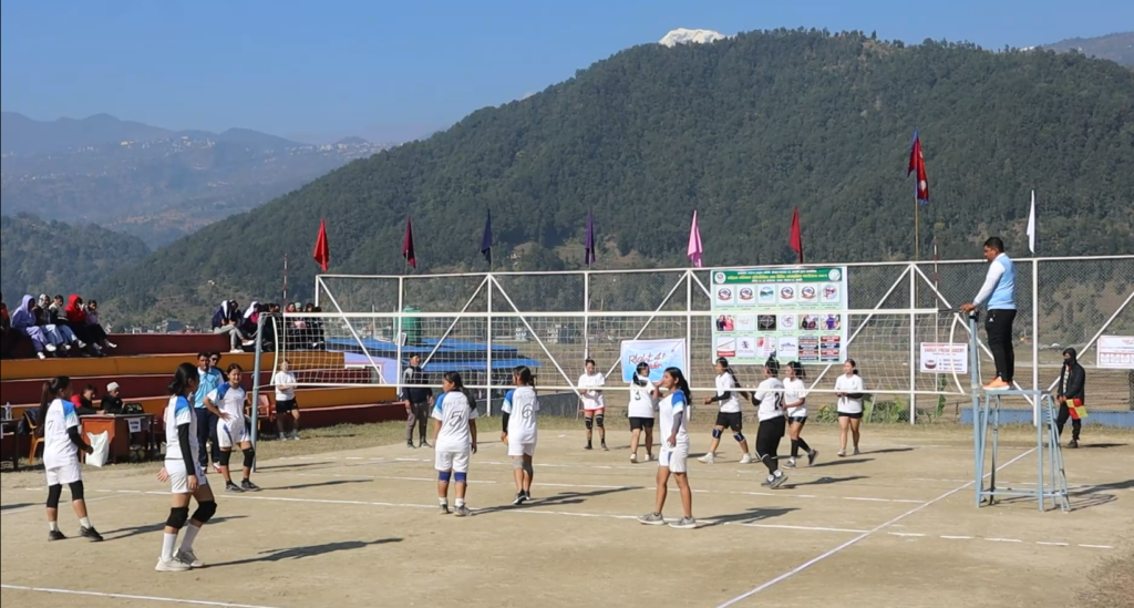 पोखरा-२३ महिला भलिबल प्रतियोगिता, निर्माया दोहोरी र एलिट भलिबलको विजयी सुरुवात