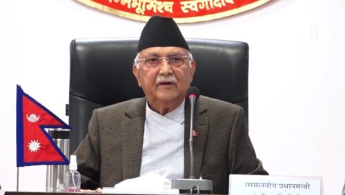 प्रधानमन्त्री ओलीले आजदेखि चीनको औपचारिक भ्रमण जाँदै