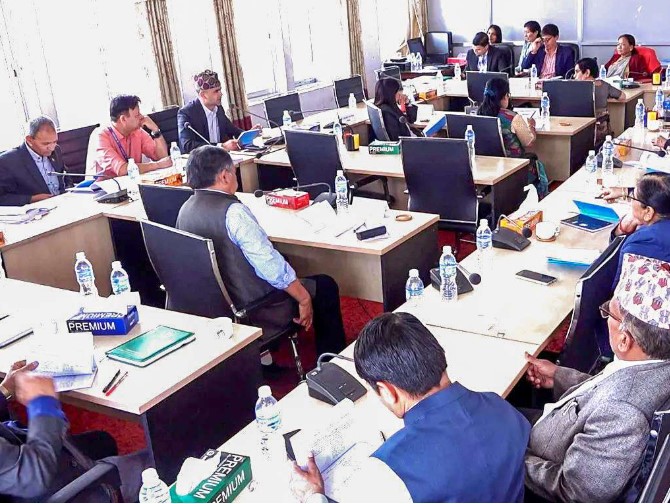 प्रत्यायोजित विधायन समितिको बैठक बिहान ११ बजे बस्दै