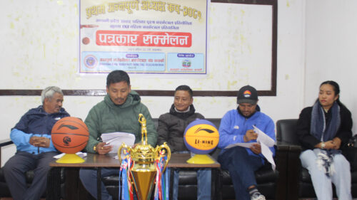 मंगलबारदेखि प्रथम अन्नपूर्ण अध्यक्ष कप बास्केटबल प्रतियोगिता