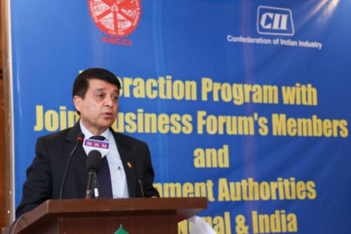 नेपाल–भारत संयुक्त व्यापार मञ्चको दोस्रो बैठक सम्पन्न, लगानी सहजीकरण विषय हस्तान्तरण