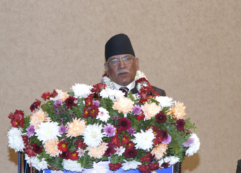 राजनीतिक तहमा सबैभन्दा पहिला स्वच्छता कायम हुनुपर्छः अध्यक्ष दाहाल