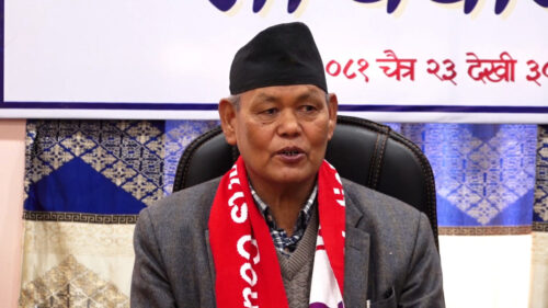 दशौं राष्ट्रिय खेलकुदका खेल कर्णालीमा मात्रै हुँदैनन् :  खेलकुदमन्त्री चौधरी