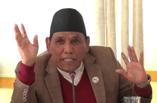 राष्ट्रिय सभा अध्यक्ष दाहाल भन्छन् : ‘सरकारले ८० प्रतिशत नागरिकलाई दुषित पानी खुवाएको छ’